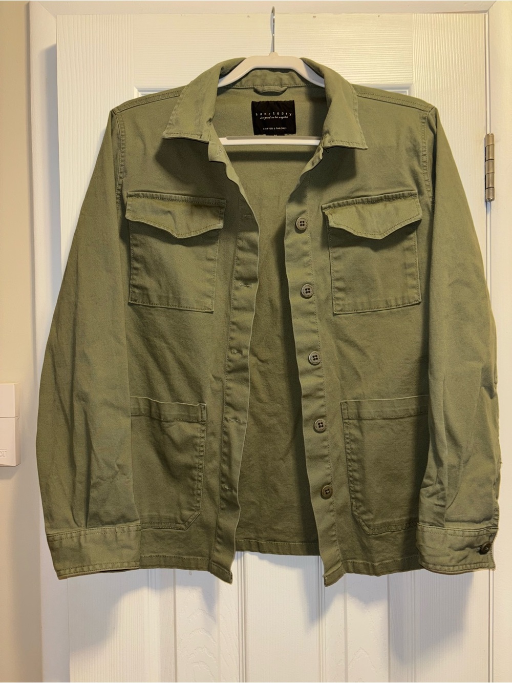 Sanctuary Olive Green Jacket - Picture 1 of 8